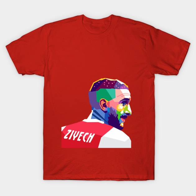 Hakim Ziyech T-Shirt by erikhermawann22